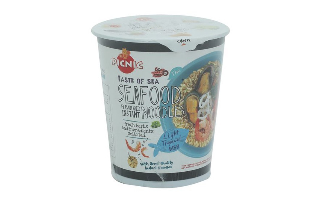 Picnic Taste of Sea Seafood Flavoured Instant Noodles   Cup  60 grams